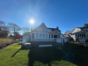 Exterior - 157 Tahanto Rd - Updated 3BR home w/ ocean view, steps to beach! (Bourne)
