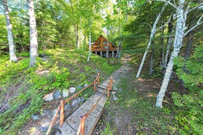 Property grounds - Dreamy Cabin Steps to Thumb Lake: Swim & Fish (Boyne Falls)