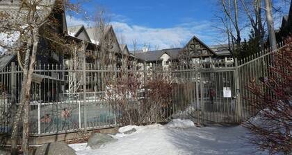 Ski-in-Out, 3 Hot Tubs & Pool. Re-done unit, in suite Washer/Dryer, Full Kitchen
