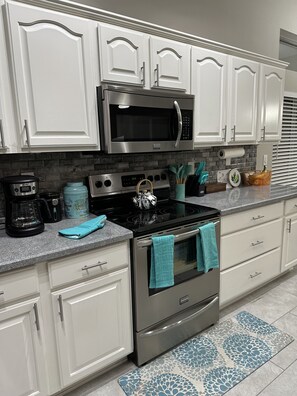 Fully stocked Kitchen