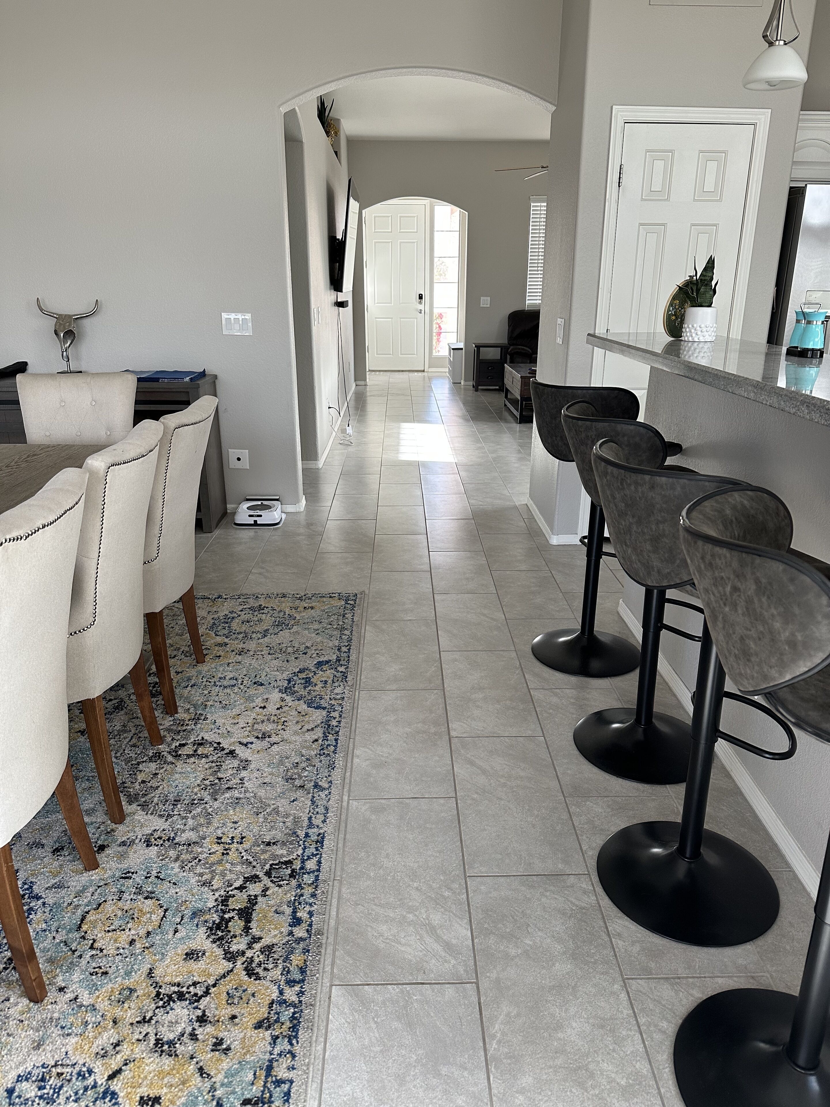 Bar Seating on kitchen island