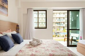 1 chambre, bureau, lit parapluie, Wi-Fi gratuit