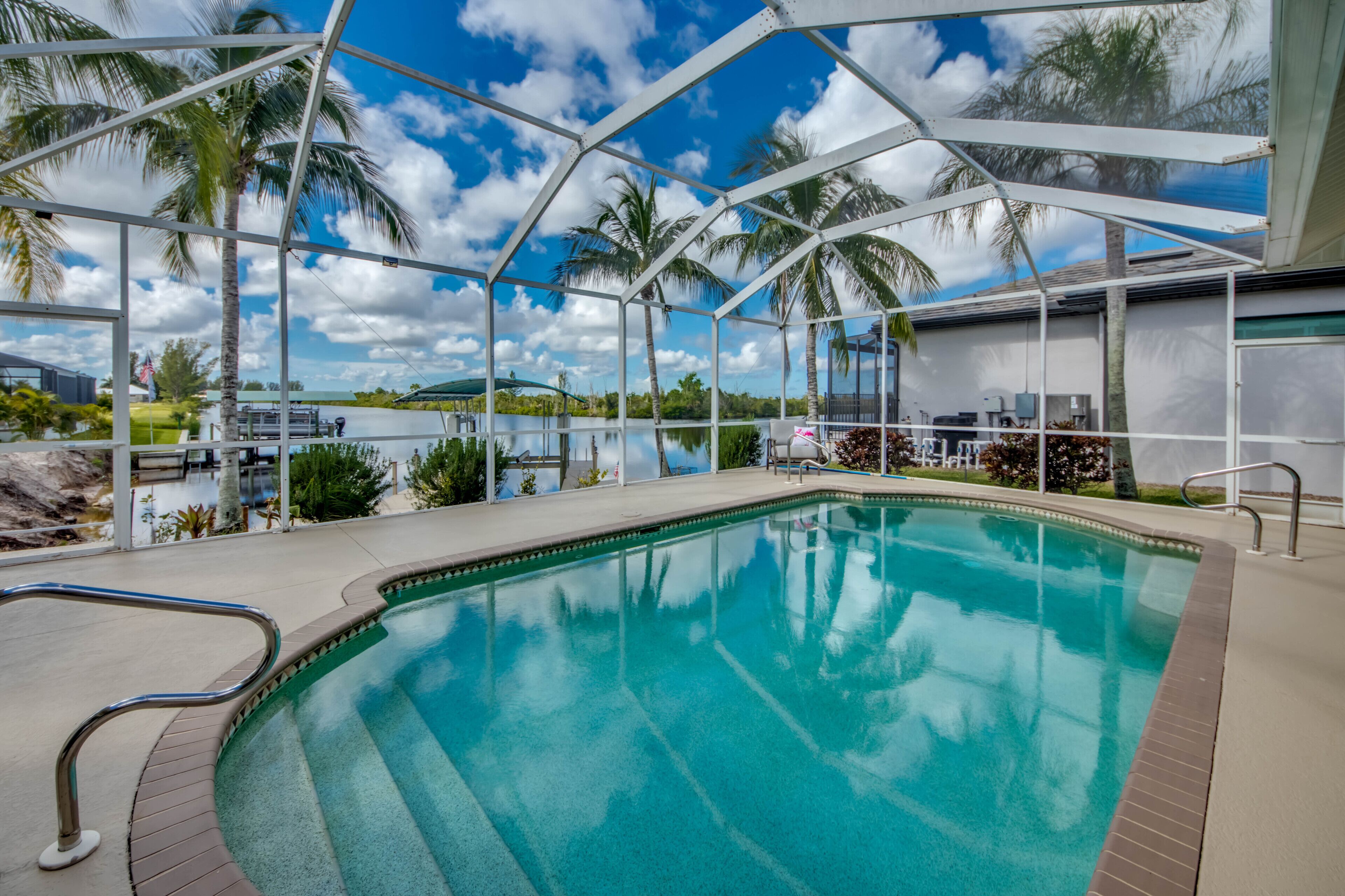 Heated Pool | Wide Gulf Access Canal | BBQ | Kayak