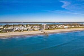 On the beach, sun-loungers, beach towels - Exquisite Ocean-View Villa – Steps to Beach & Pool (Atlantic Beach)