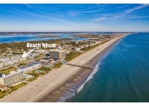 On the beach, sun loungers, beach towels - Exquisite Ocean-View Villa – Steps to Beach & Pool (Atlantic Beach)