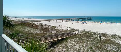 Accommodatie ligt op het strand