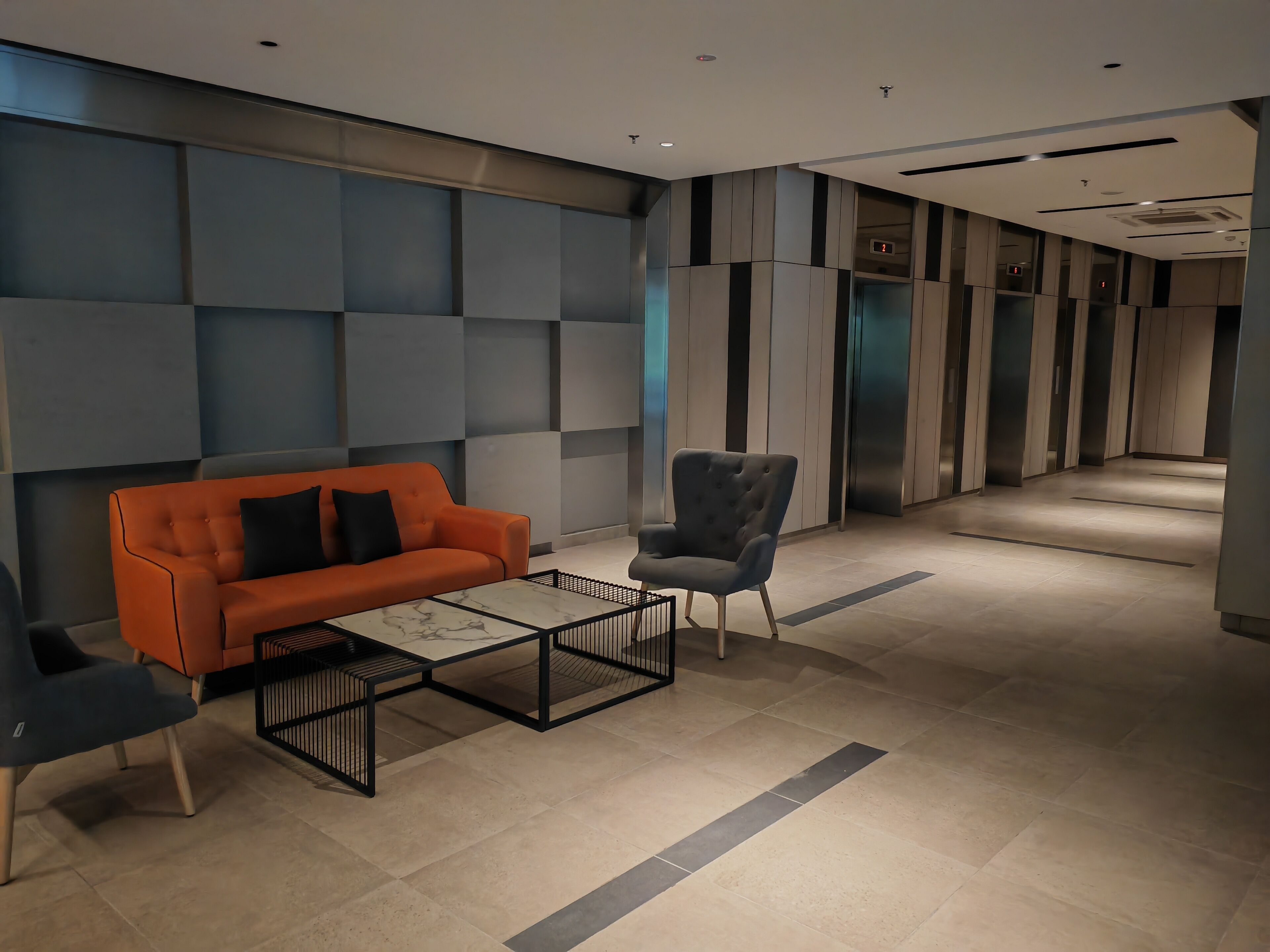 Lobby sitting area