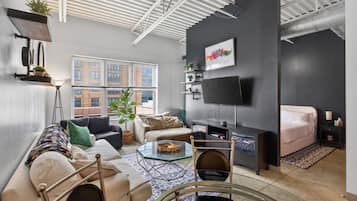 1 Schlafzimmer, Bügeleisen/Bügelbrett, kostenloses WLAN, Bettwäsche