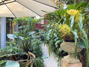 Outdoor dining - GARDEN HOUSE in Historical Center, with Garage (Porto)