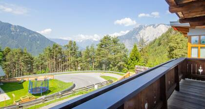 Atemberaubendes Ferienhaus für 5 Leute mit W-LAN, TV und Terrasse