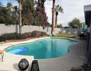 Alberca al aire libre 