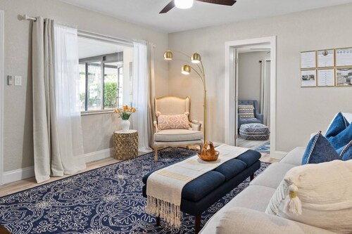 Screened Heated Pool |Serene Patio Lounge Area |Yard Chess |Tranquil Times |Close to RJ Stadium