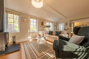 TV, caminetto, lettore DVD