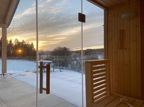 Luxurious vacation home with sauna