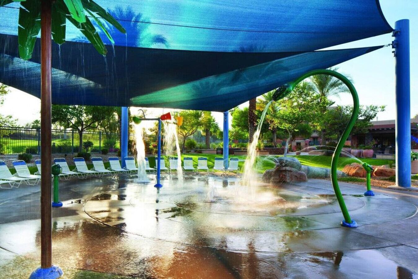 Overnattingsstedets uteområder