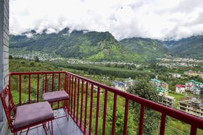 Uitzicht vanuit accommodatie