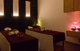 Salas de tratamiento para parejas, aromaterapia