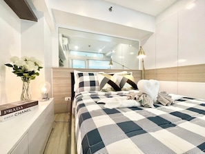 2 chambres, Wi-Fi, literie fournie