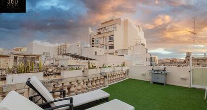 Sliema Ferries 4BR spacious Home with BBQ, Outdoor