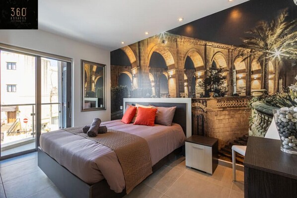 Desk, iron/ironing board, travel crib, free WiFi