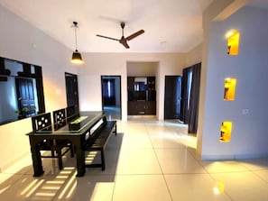 Dining - Urbane Cove 1: Furnished AC Apt (Thiruvananthapuram)