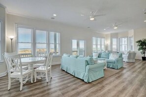 TV, fireplace, video games, offices