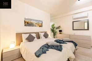 Desk, iron/ironing board, travel cot, free WiFi