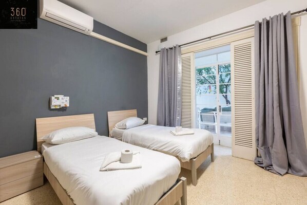 Desk, iron/ironing board, travel crib, free WiFi