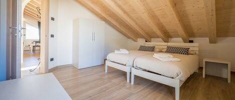 2 slaapkamers, wifi, beddengoed