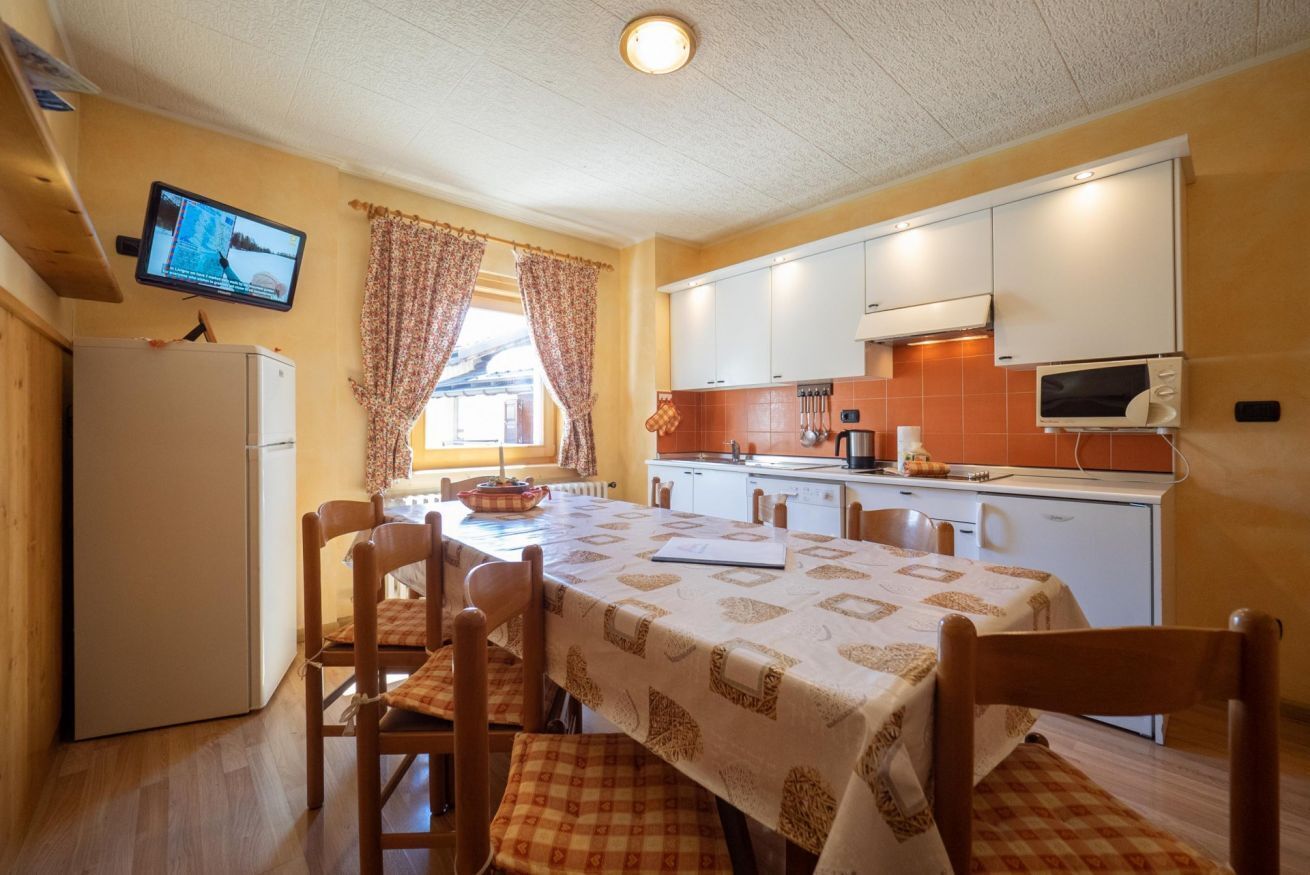 Kühlschrank, Mikrowelle, Herdplatte, Geschirrspüler