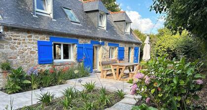 Penty : Zugang zum Strand 350 m (Garten 800 m2 geschlossen)