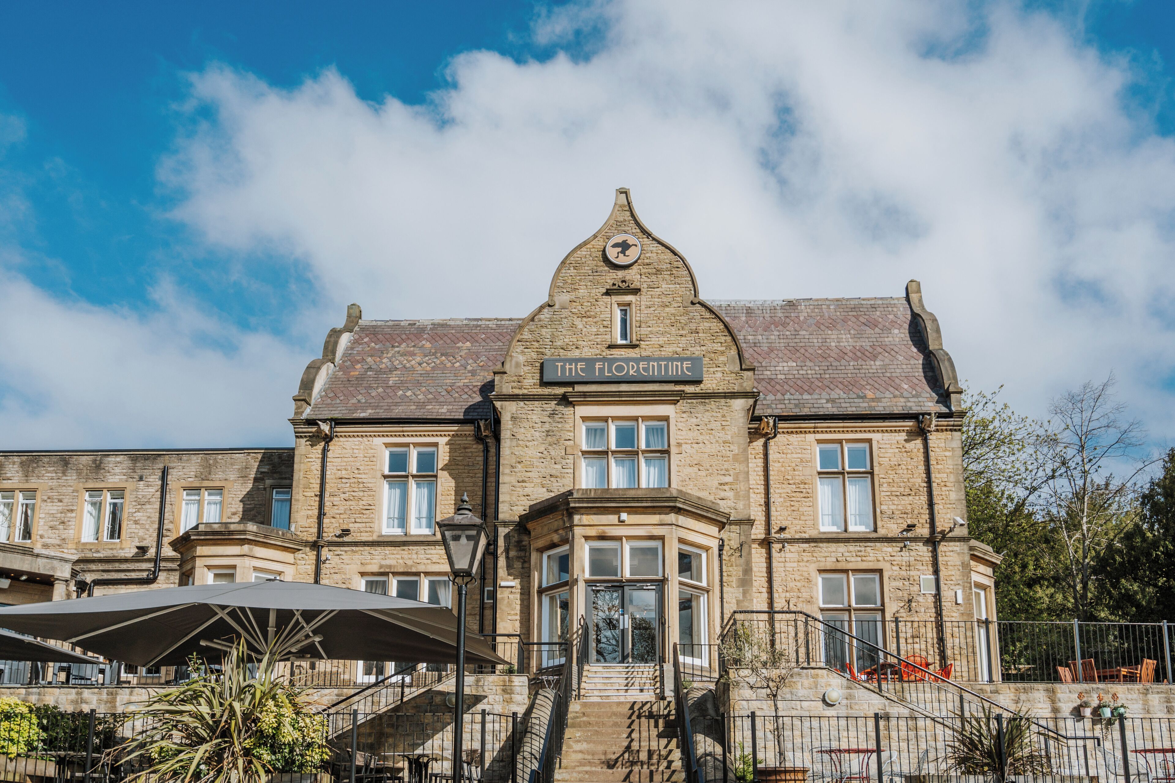 Facciata della struttura