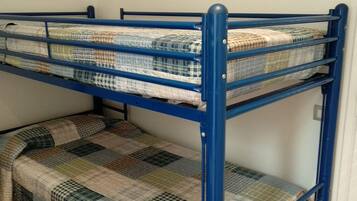 2 slaapkamers, beddengoed