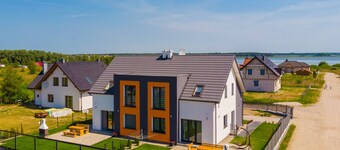 House KATAMARAN Baltic Sea Sea view Garden Terrace Barbecue W-Lan Playground Fishing