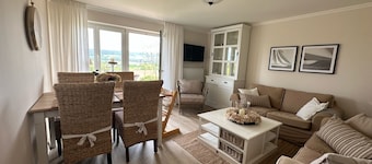 Romantische &  stilvolle Ferienwohnung mit zwei Terrassen und traumhaftem Blick