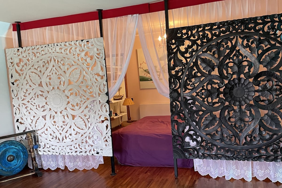 1 habitación, sábanas de algodón egipcio y ropa de cama de alta calidad