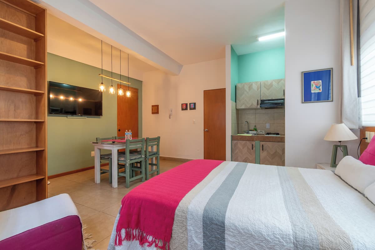 Economy loft | 1 slaapkamer, een strijkplank/strijkijzer, gratis wifi, beddengoed