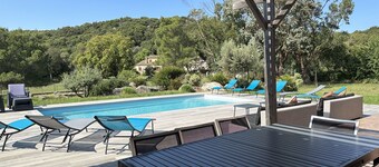 VILLA 5 rooms air-conditioned 10 pers Swimming pool 15 mn SANTA GIULIA PALOMBAGGIA