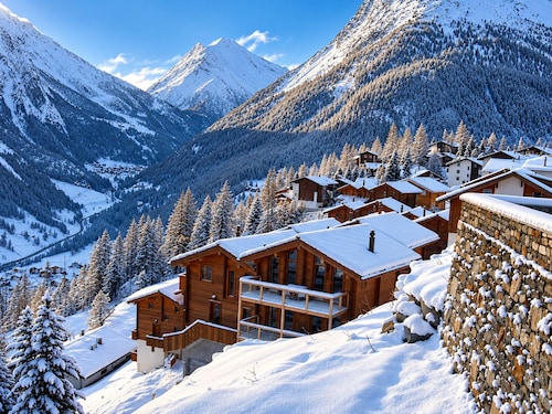 Stirling Luxury Chalet & Spa.Private Hot Tub, Sauna & Glacier Views.