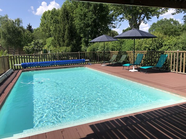 Outdoor pool - Gite de Marchet (Auvillar)