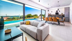 Living area - Villa Blue Diamond (Dubrovnik)