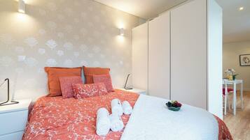 1 sovrum, strykjärn/strykbräda, resesäng och wi-fi