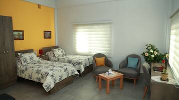 1 chambre, fer et planche Ă repasser, Wi-Fi gratuit, draps fournis