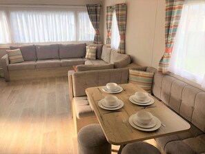 Deluxe Mobile Home | Living area - The Chase Holiday Park (Skegness)