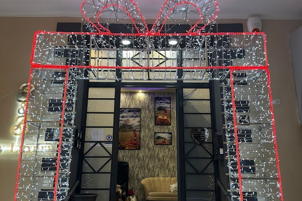 Voorkant van accommodatie