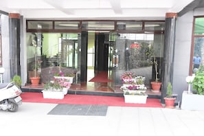 Fachada de la propiedad