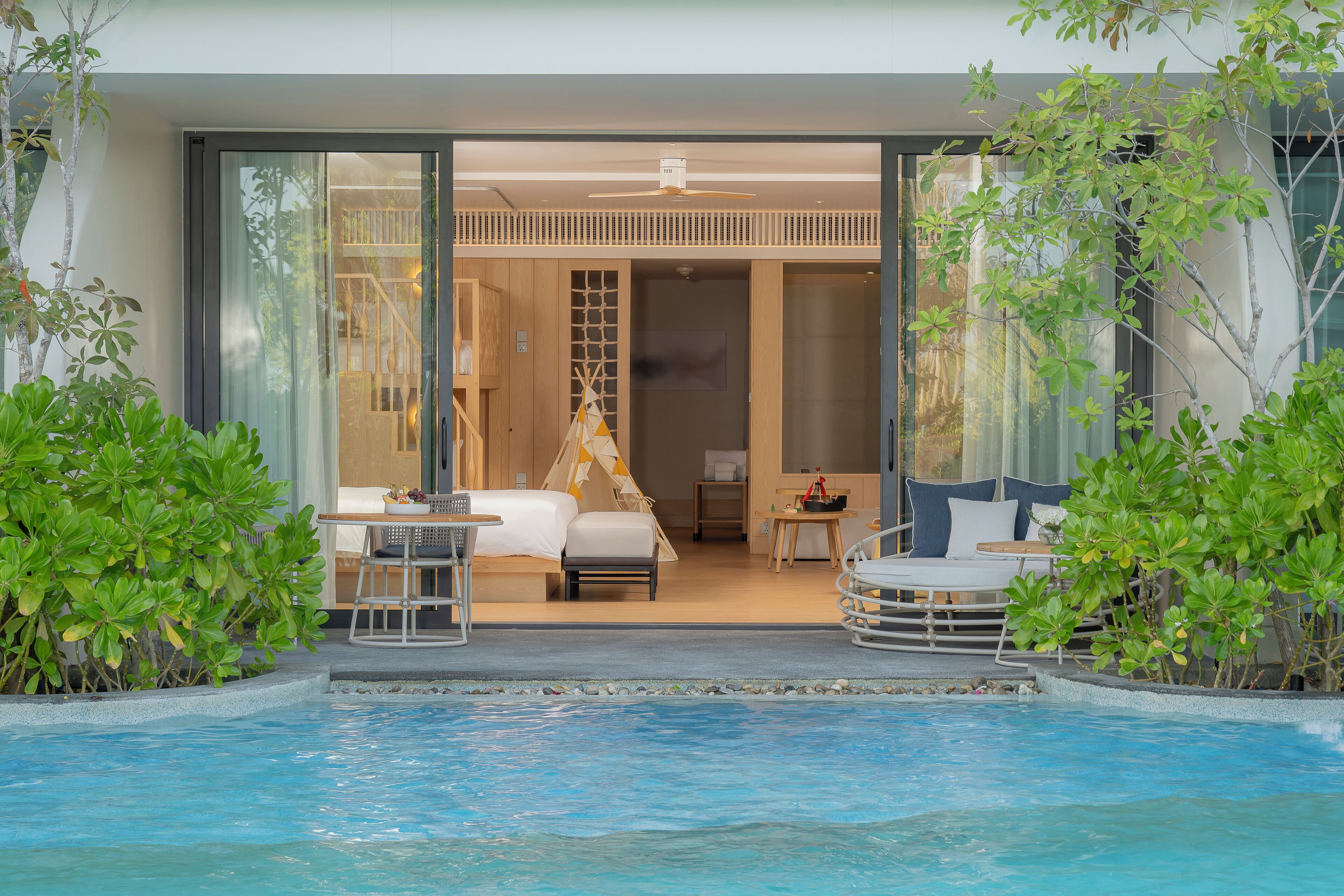 部屋からの景観