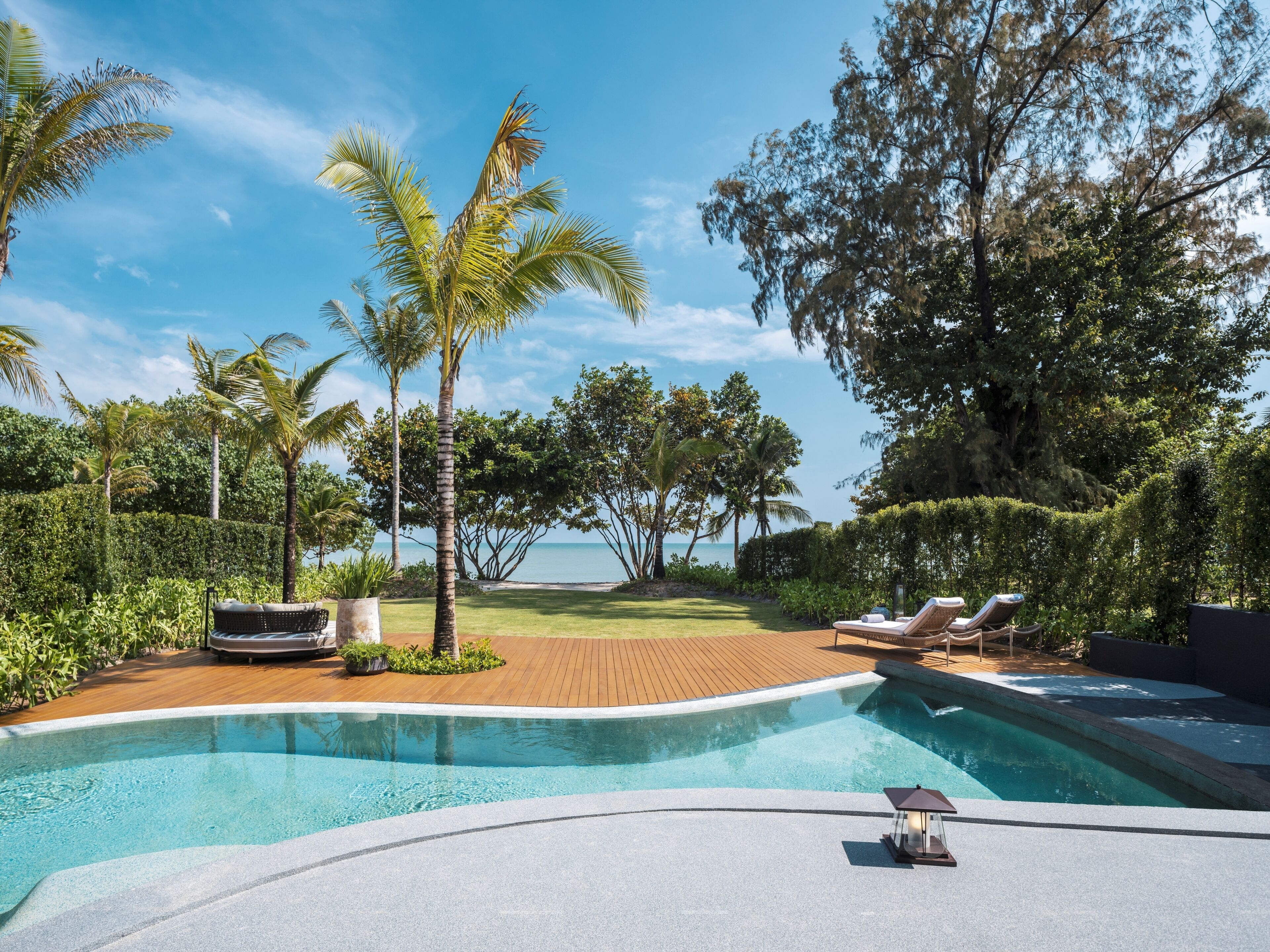 Uitzicht vanuit de kamer