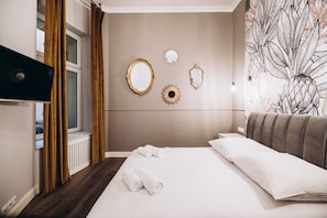 Apartamento | 1 quarto, espaço de trabalho para notebook, quartos à prova de som