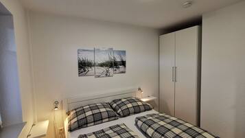 1 bedroom, iron/ironing board, travel crib, free WiFi